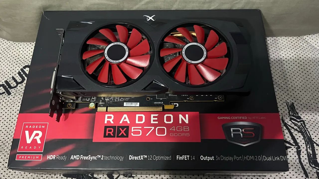 Placa de video Rx 570 4gb - Foto 3
