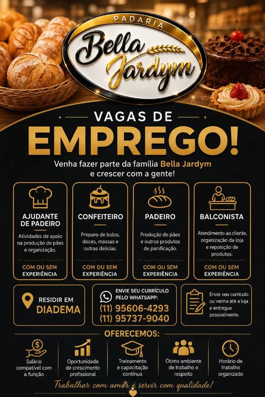 Padaria em diadema 