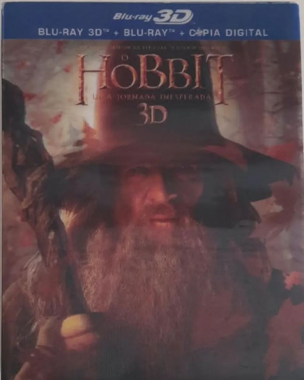 Box Com 4 Blu-Ray - 3D - O Hobbit - Uma Jornada Inesperada - Em Super Bom Estado - Foto 2