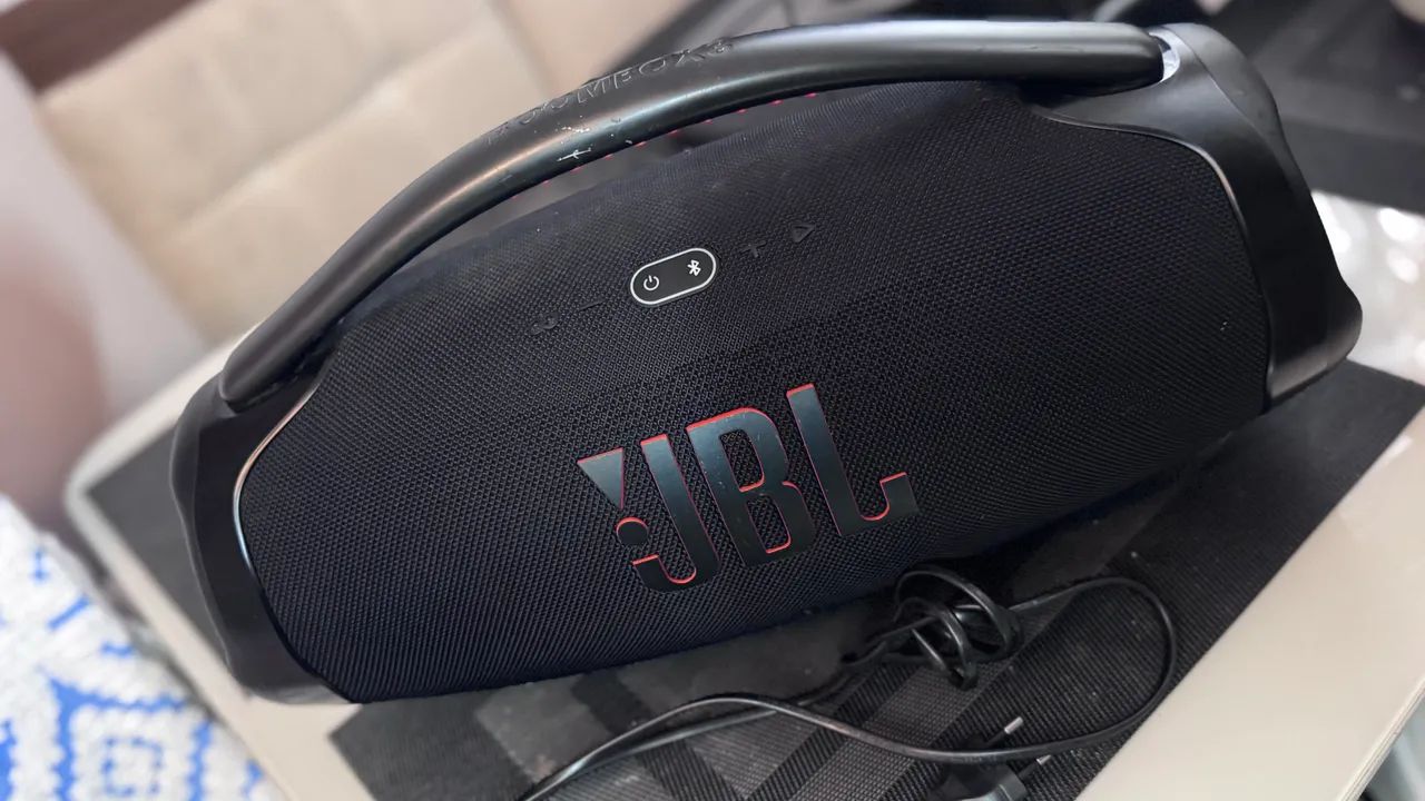 Caixa De Som Boombox 3 Bluetooth Preta Jbl - Foto 3