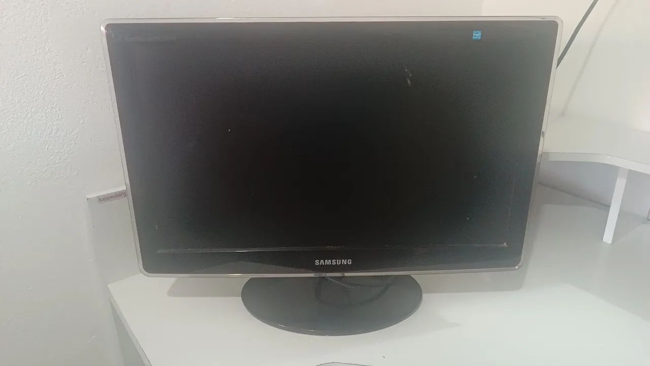Vendo TV/Monitor 22 polegadas com controle 