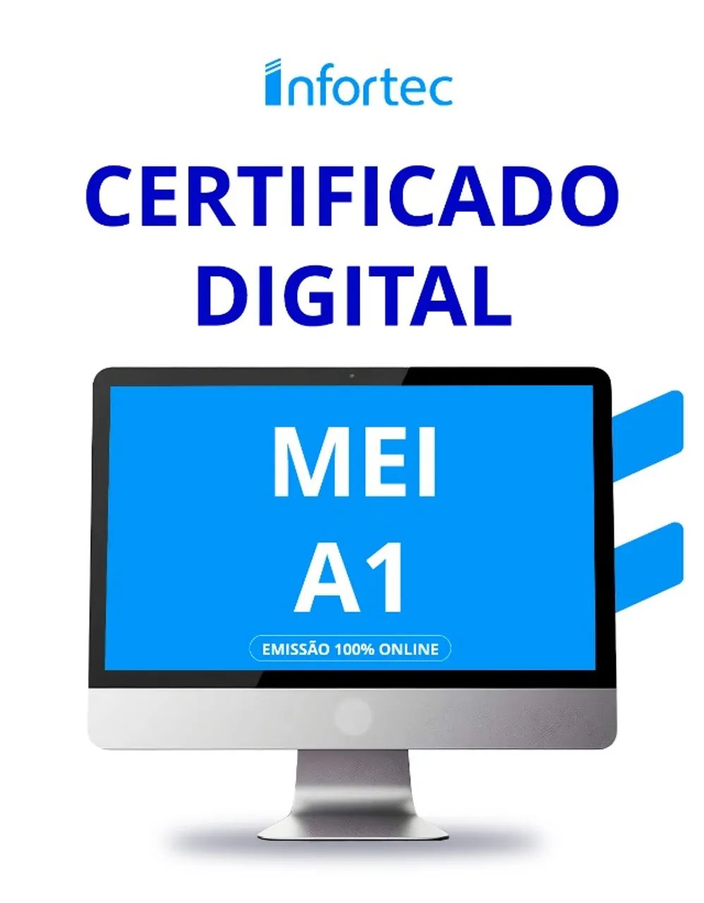 Certificado Digital A1 PF PJ Emitir Online Rápido R$90,00 - Foto 3
