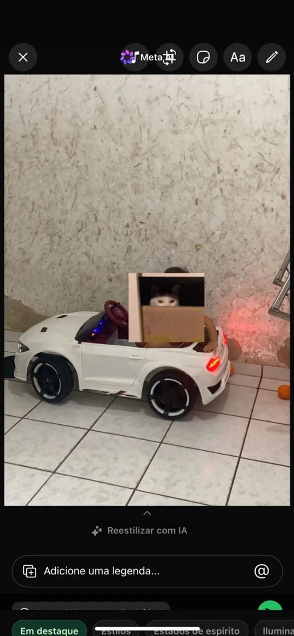 Carro eletrônico 