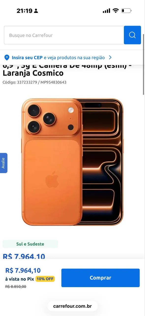 iPhone 17 pro Max