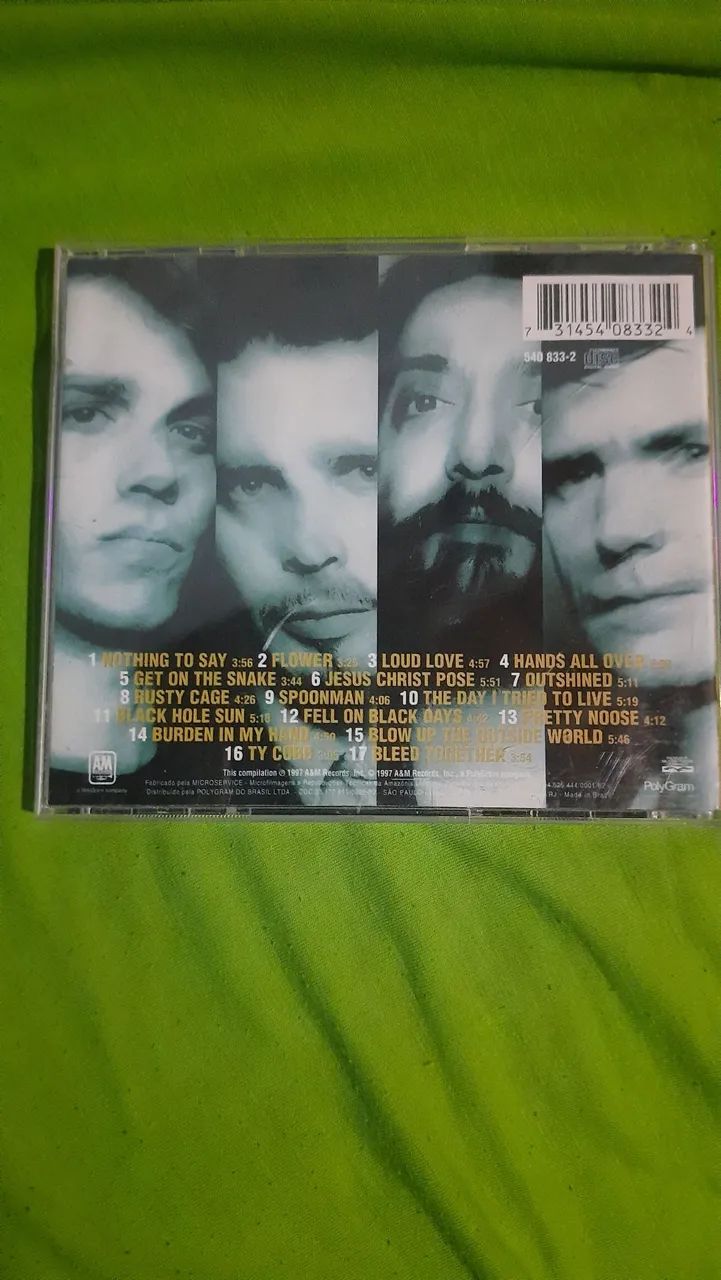 Cd original Soundgarden A-sides - CDs, DVDs etc - Aldeota