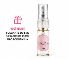 Decante Perfume Árabe Yara Lattafa Feminino 5ml Original