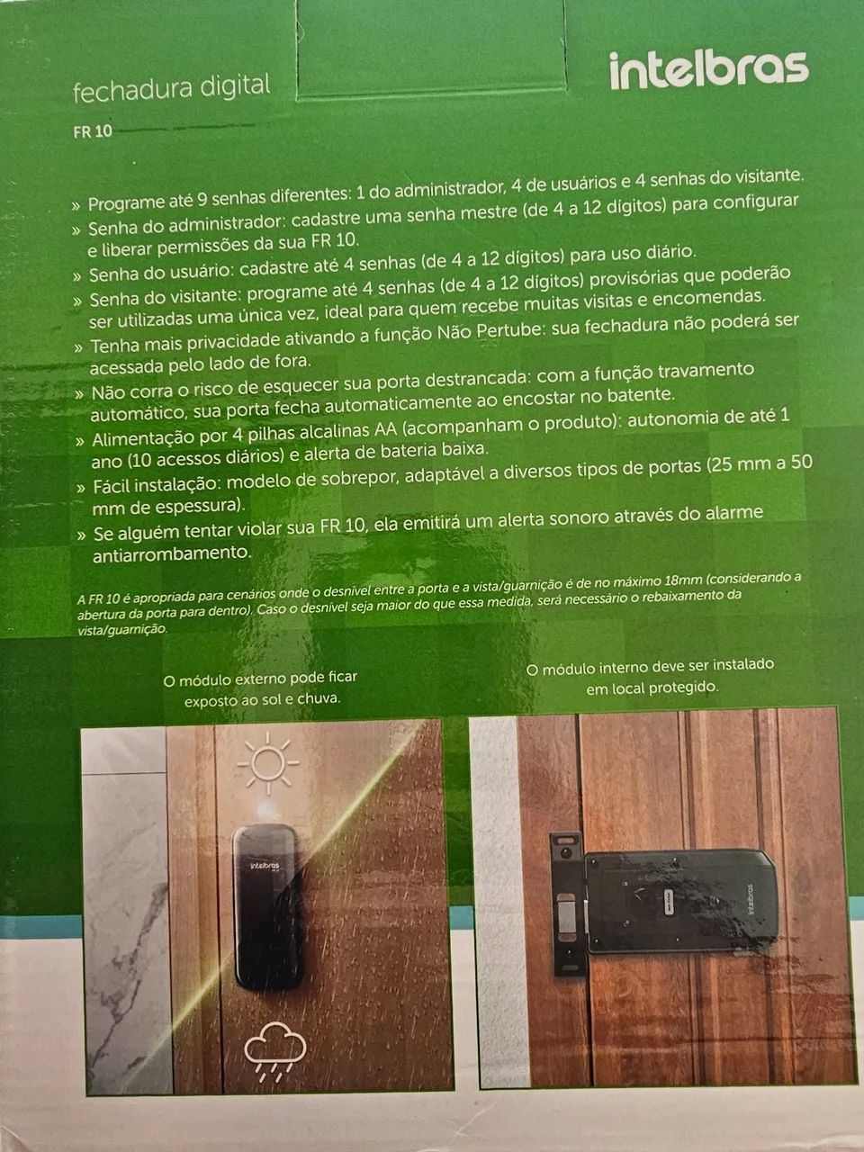 FECHADURA INTERBRAS NOVA NA CAIXA R$ 250 - Foto 2