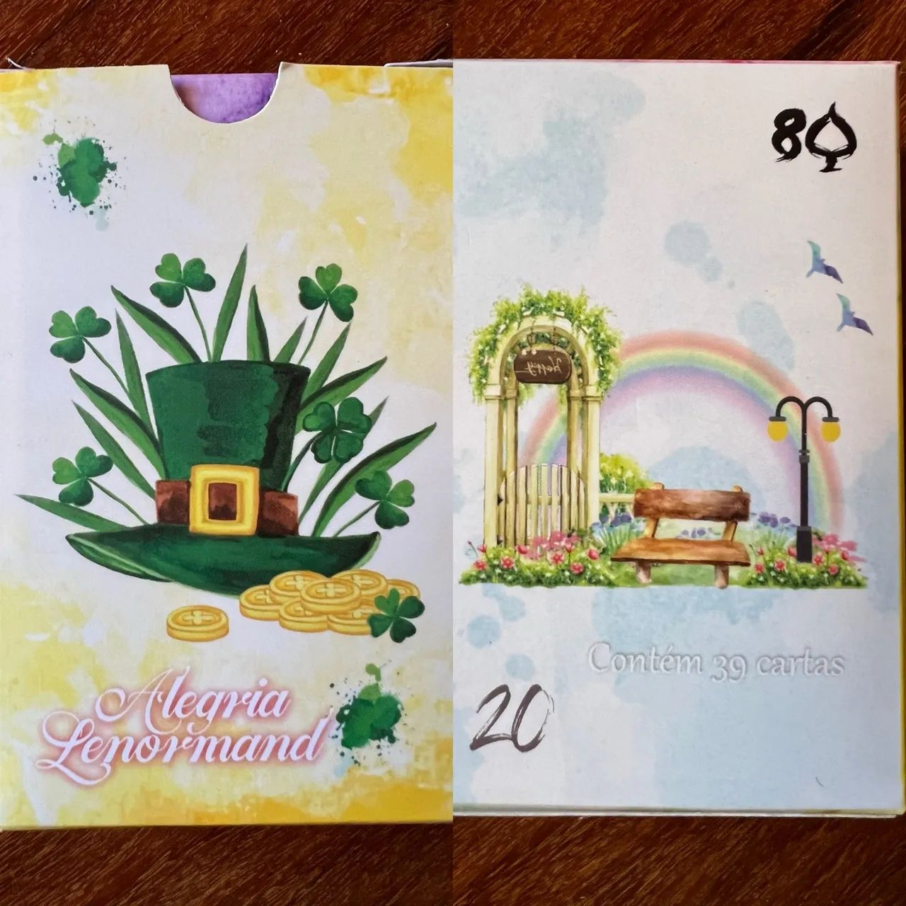 Kit com 2 Baralhos Ciganos - Liebe e Alegria - Sorte Lenormand - Foto 3