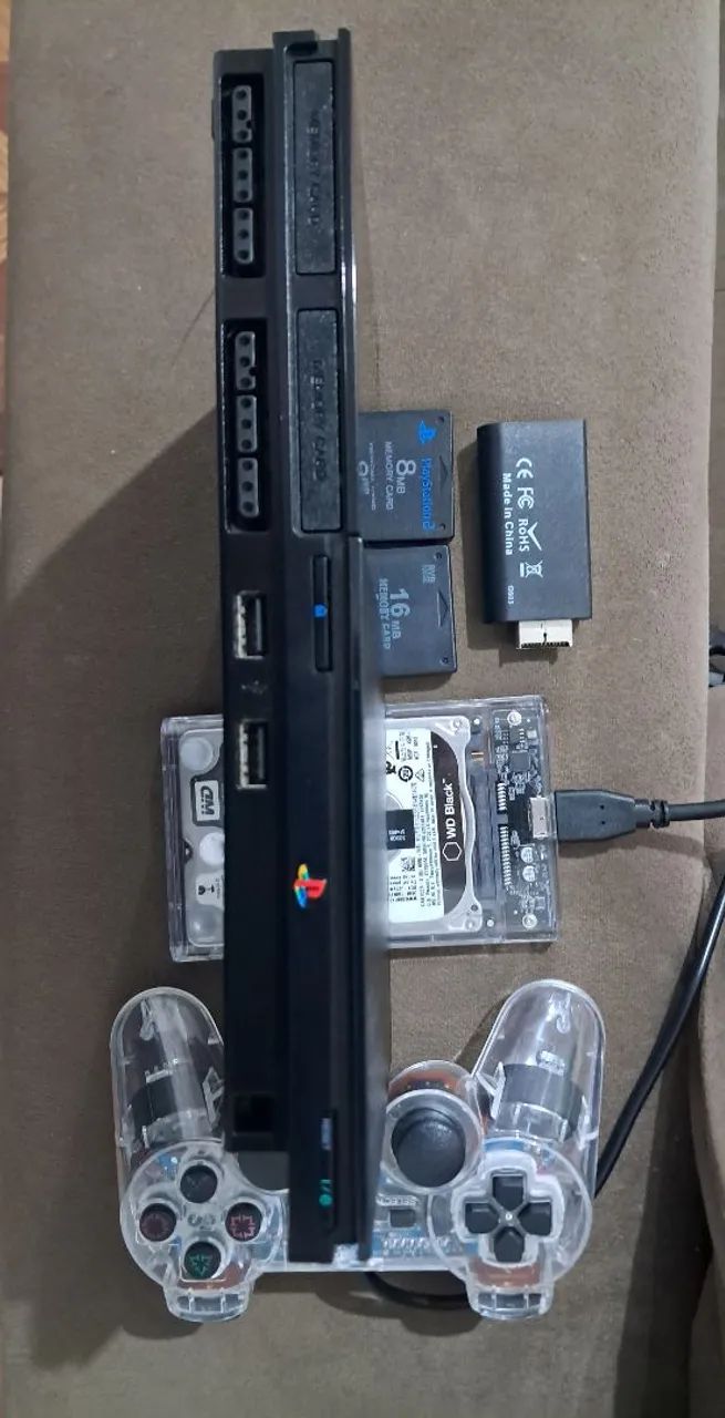 Playstation 2 ps2 slim - Foto 2