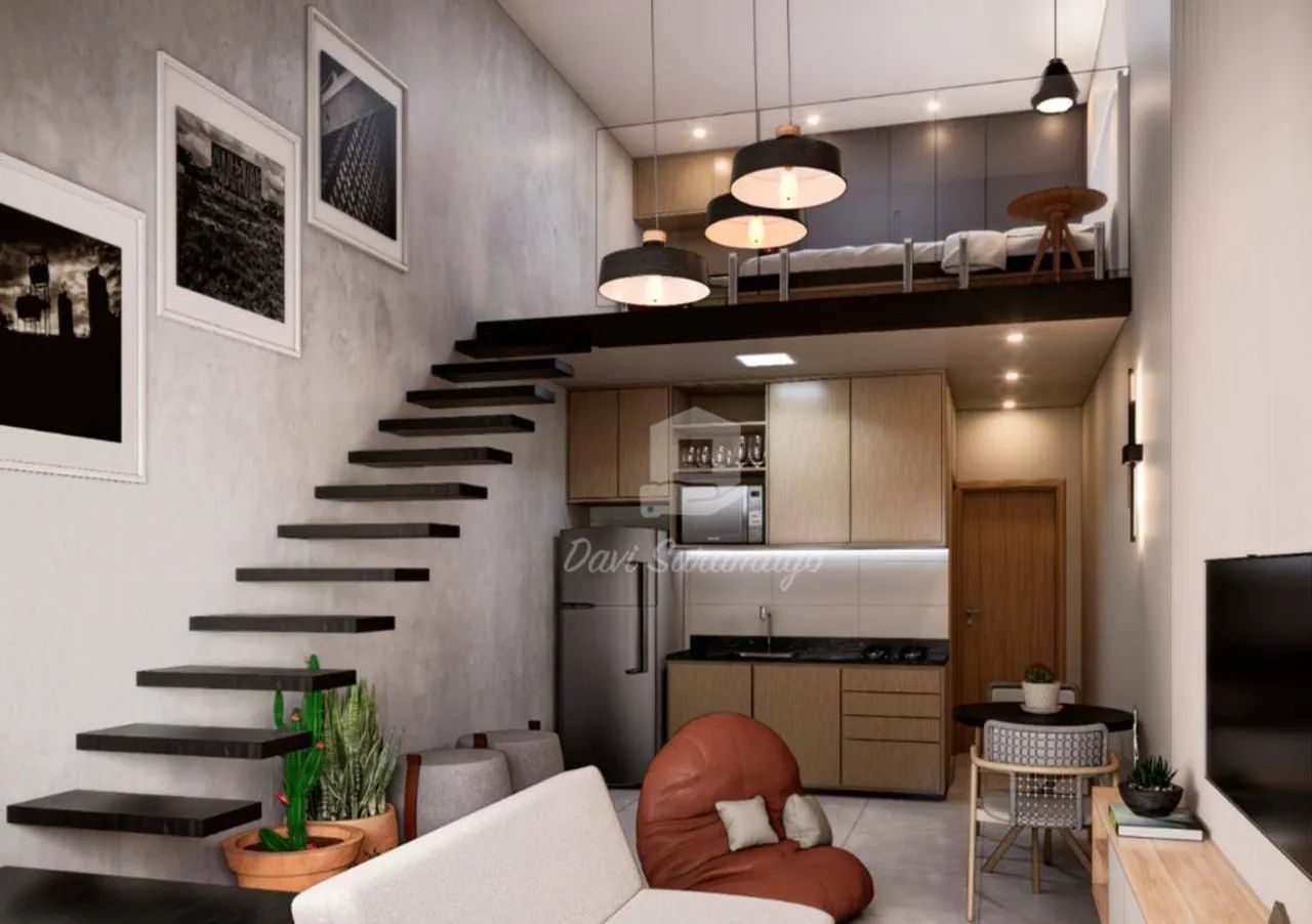Lofts Com Mezanino Em São Francisco.