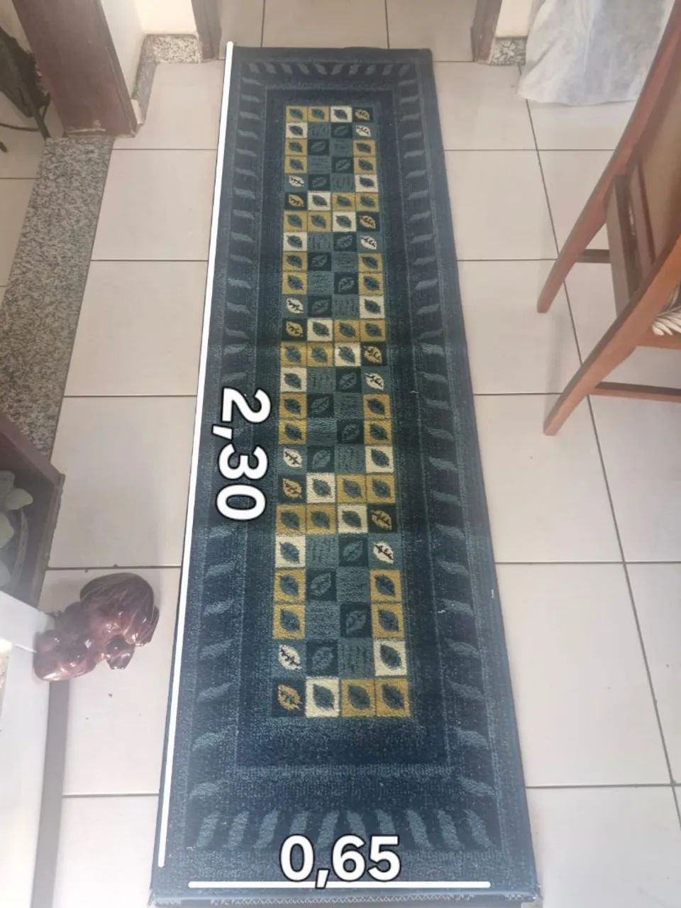 Passadeiras azul