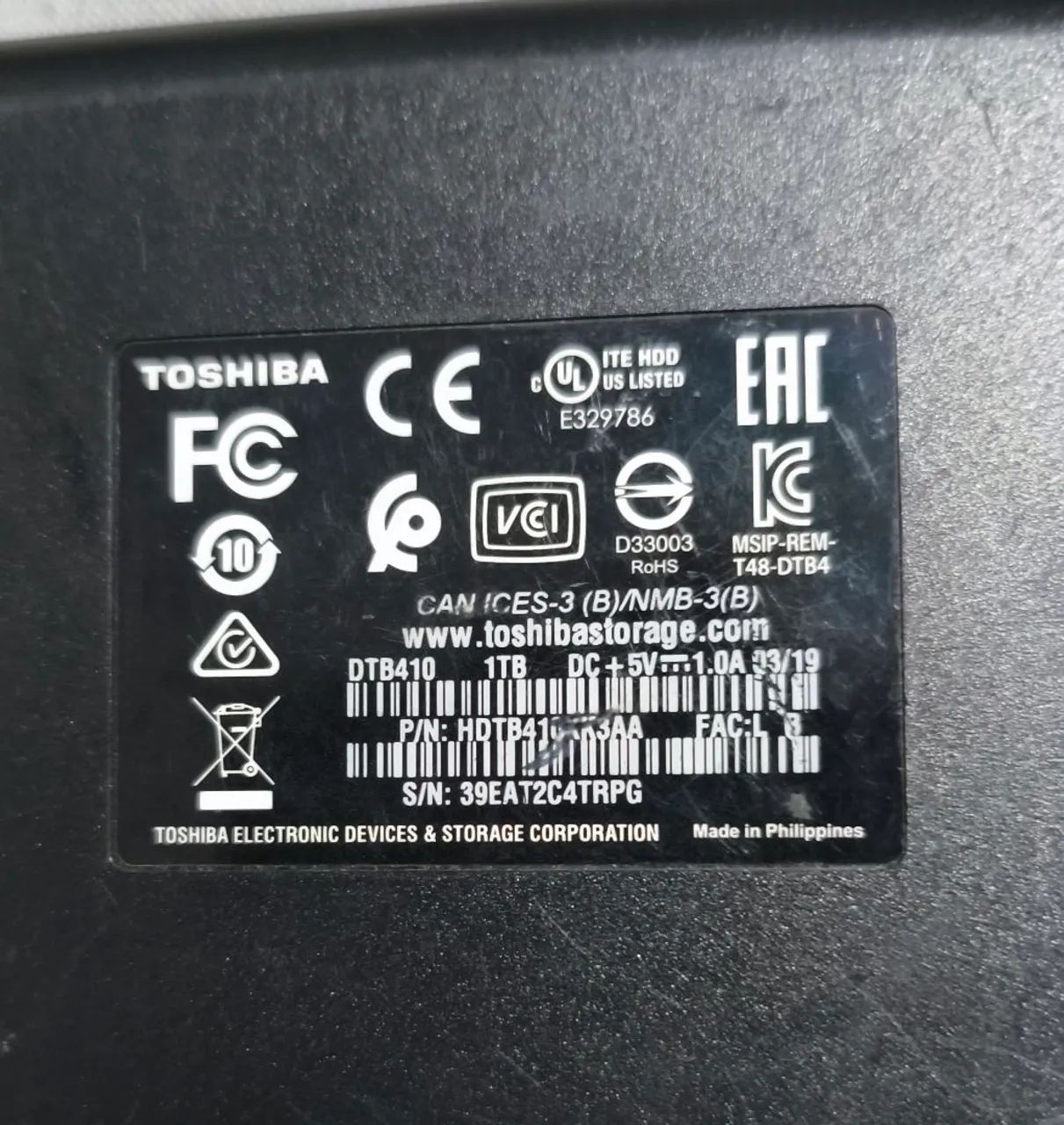 HD Externo 1T Toshiba  - Foto 2