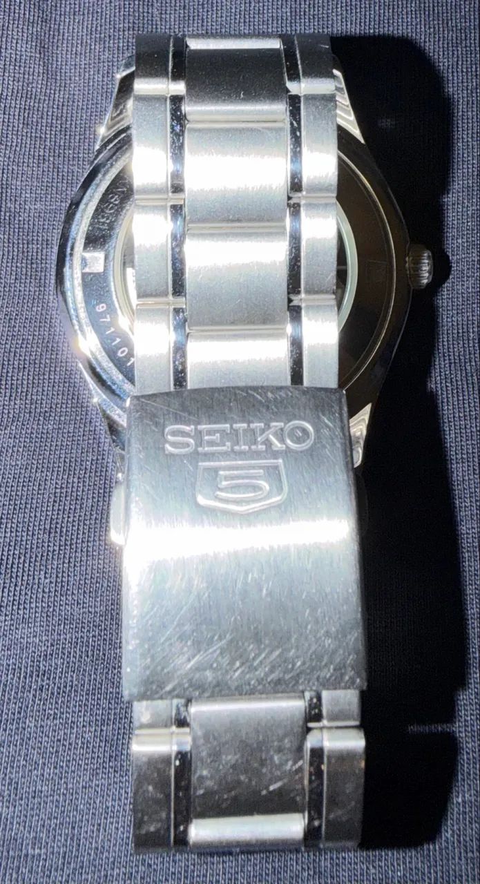 Relógio Seiko 5 Automático SNKN89B1 - Excelente Estado - Foto 4