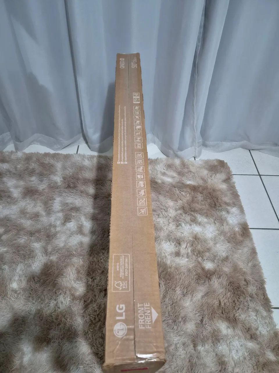 vendo tv smart LG QNED 50 polegadas nova lacrada nunca foi usada abro testo na hora  - Foto 3