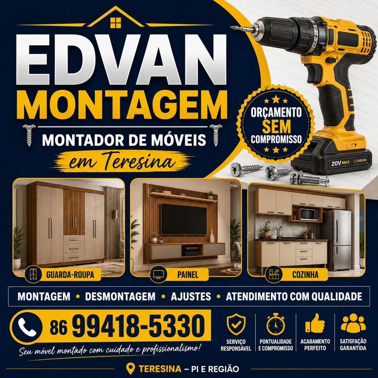 Montador de móveis Teresina 