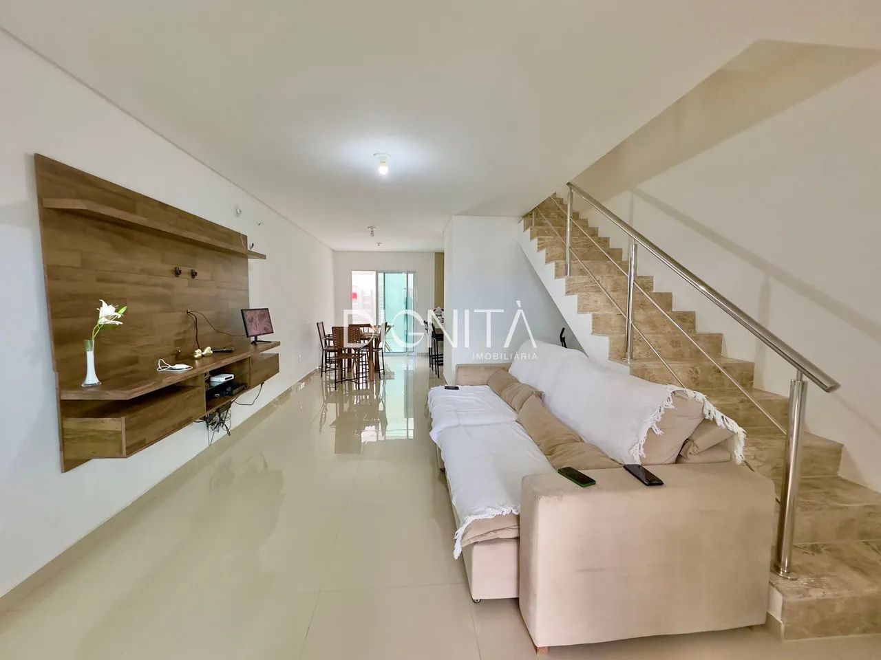 Alugo Casa Duplex 3 Suítes em rua privativa- Eusébio - Foto 5