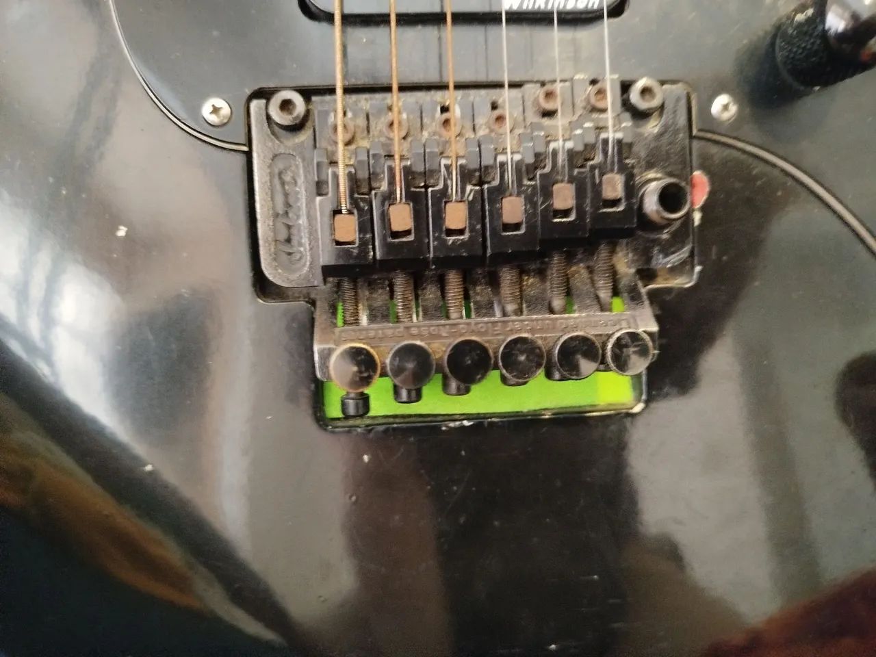 Jackson ps1 guitarra preta  - Foto 5