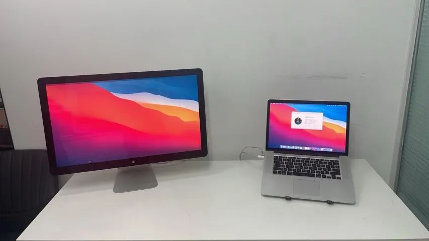 Macbook e Monitor Apple 27 polegadas - Foto 3