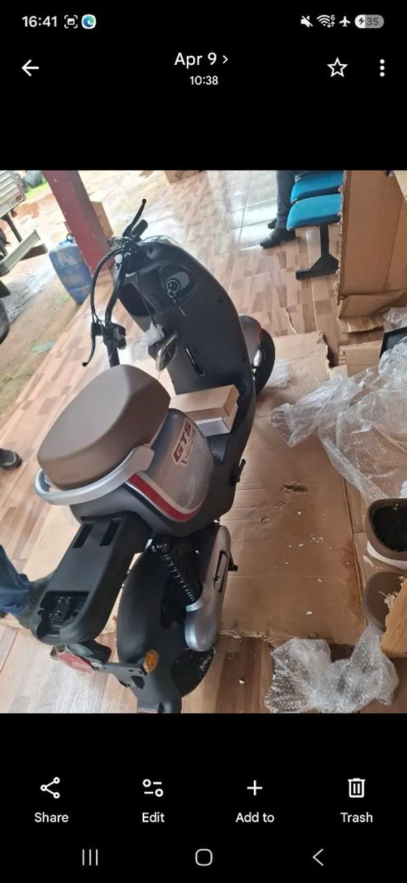Scooter Elétrica Gts Jd-06 500w 48v, Retrô - Foto 2