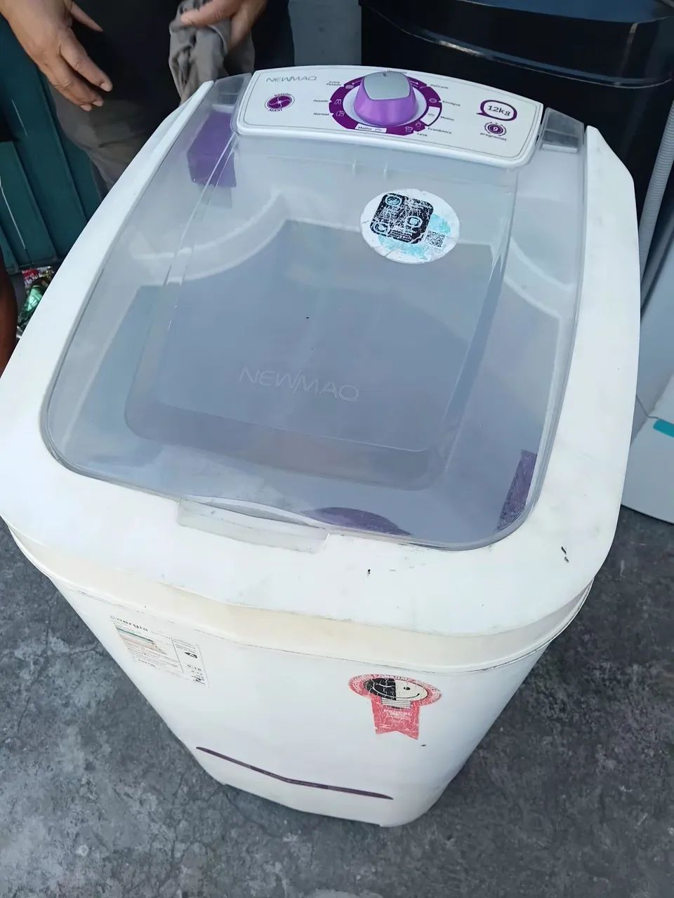 Lavadora de roupa com garantia 