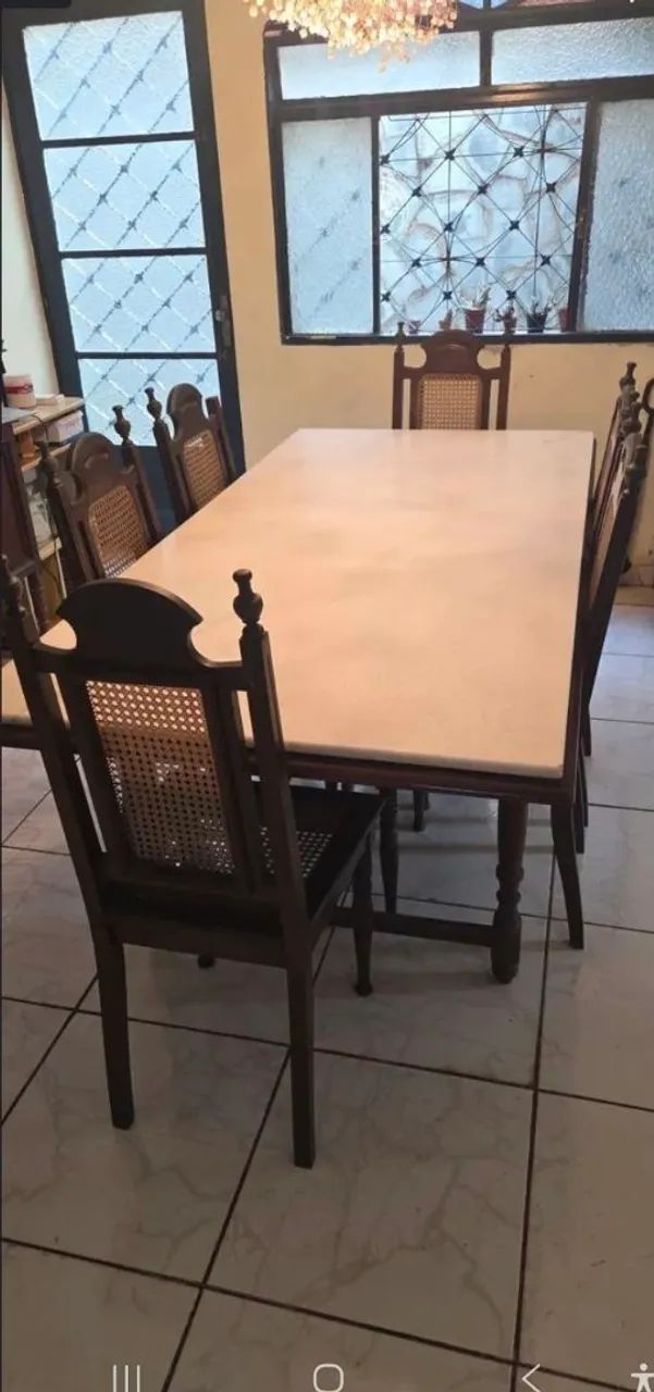 Mesa e cadeiras da década de 70 - Foto 2