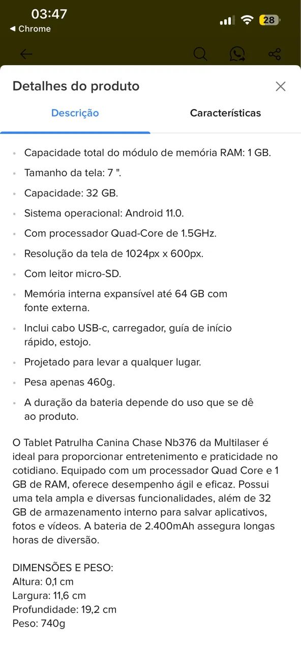 Tablet patrulha canina - Foto 2