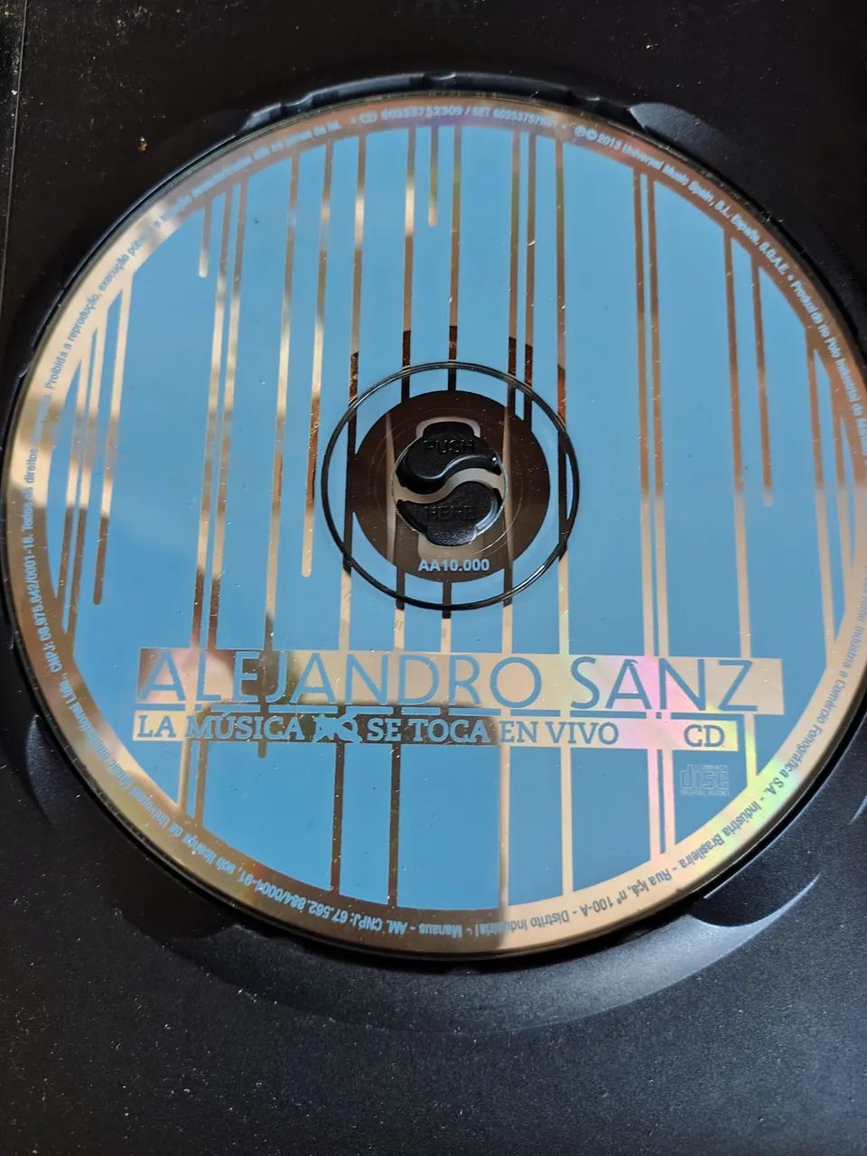 Alejandro Sanz La música no se toca. DVD e CD  - Foto 5