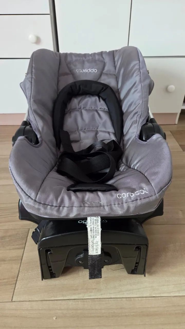 Bebê conforto Kiddo com base Isofix - Foto 3