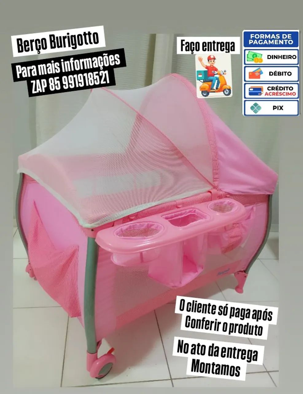 Berço Cercado 