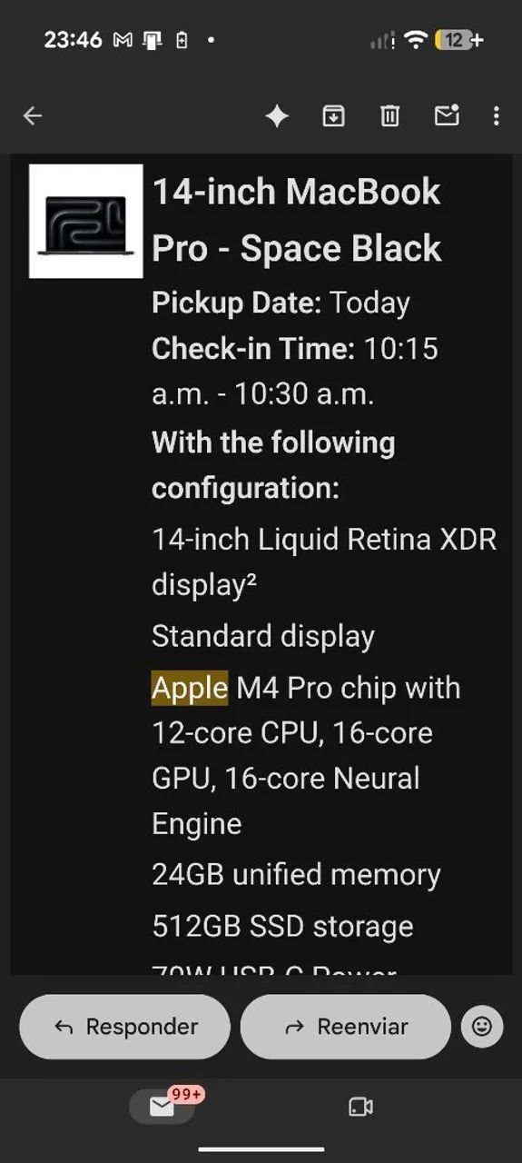 MacBook M4 Pro 24 GB  - Foto 4