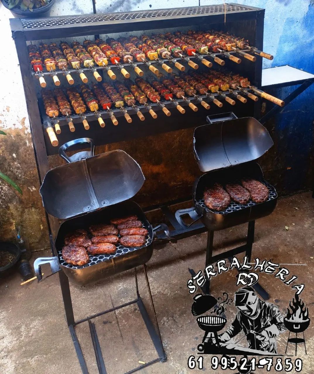 Churrasqueiras pra comércio ou residência  - Foto 3