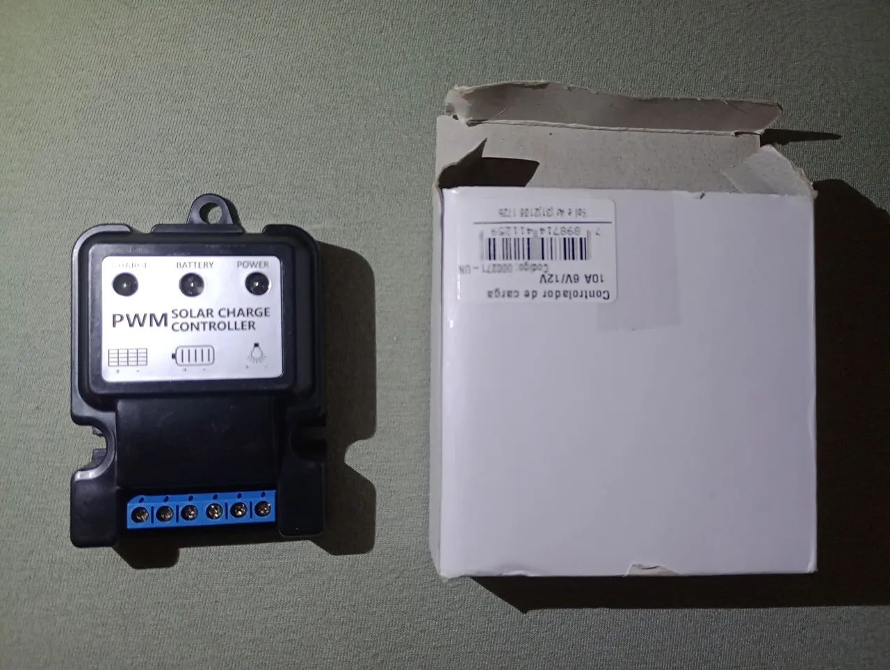 controlador de carga 10A 