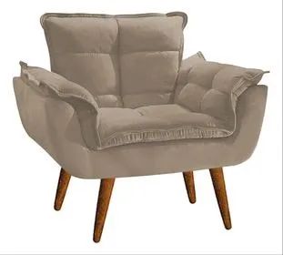 Poltrona Decorativa Opalla Para Sala - (Oferta)!! - Foto 3