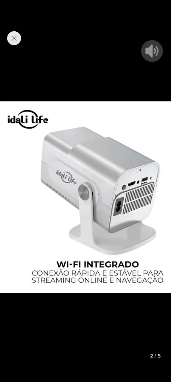 Projetor com alto falante  - Foto 4