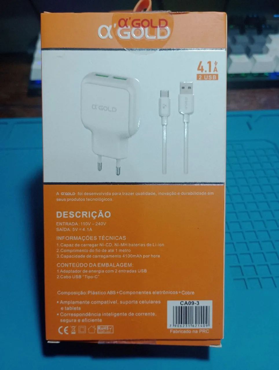 Kit Carregador Rápido Tipo-C 25W Android/iOS - Foto 2