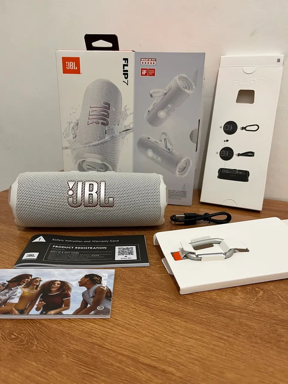 JBL Flip 7 Branca  - Foto 2