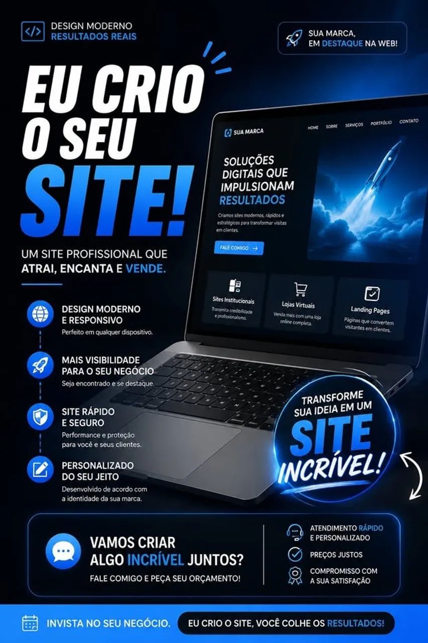 Site Profissional para Seu Negócio