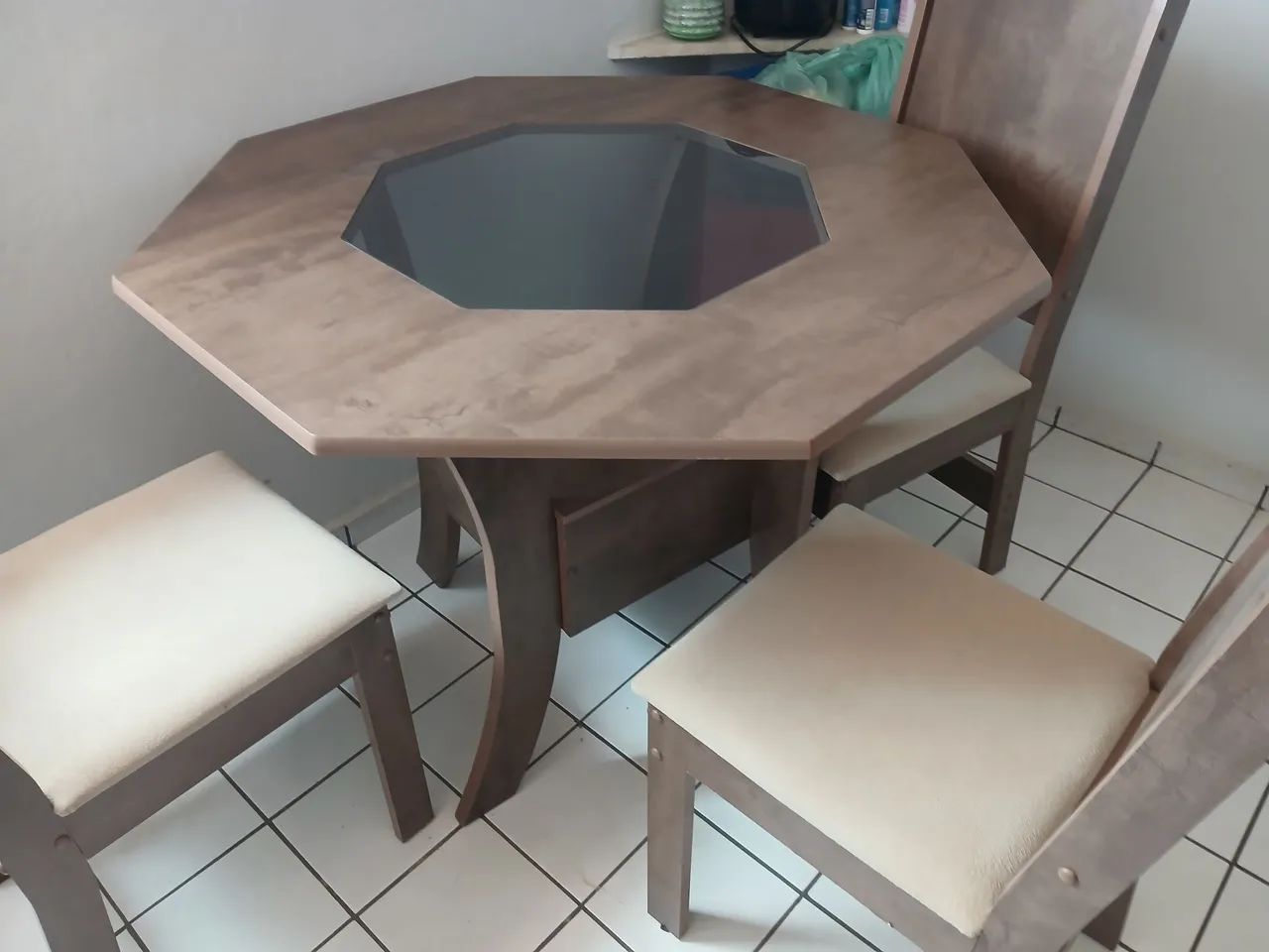 mesa de copa com 4 cadeiras - Foto 2