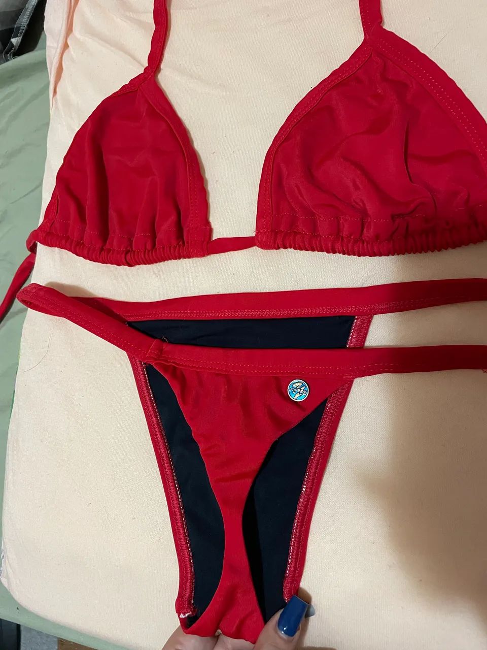 Biquini fita vermelho  - Foto 2
