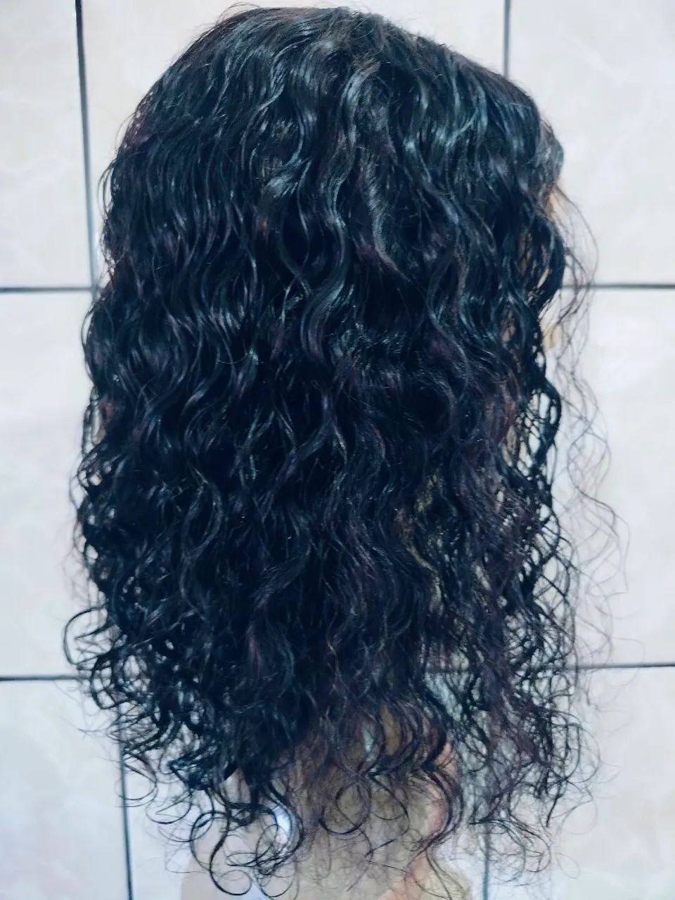 lace  front cabelo  humano  cacheado  - Foto 2