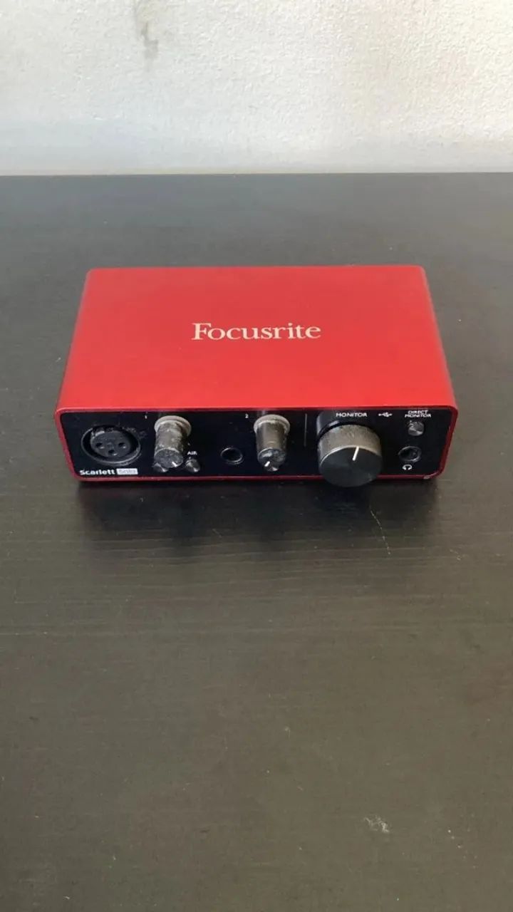 Interface Focusrite Scarlet Solo
