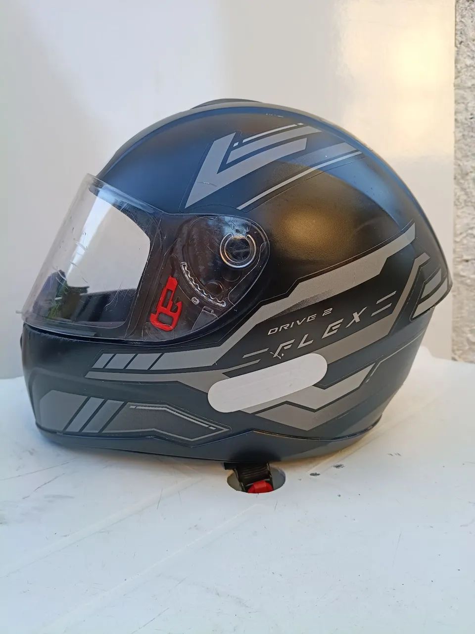 Capacete fly drive 2 N60 G Preto fosco 