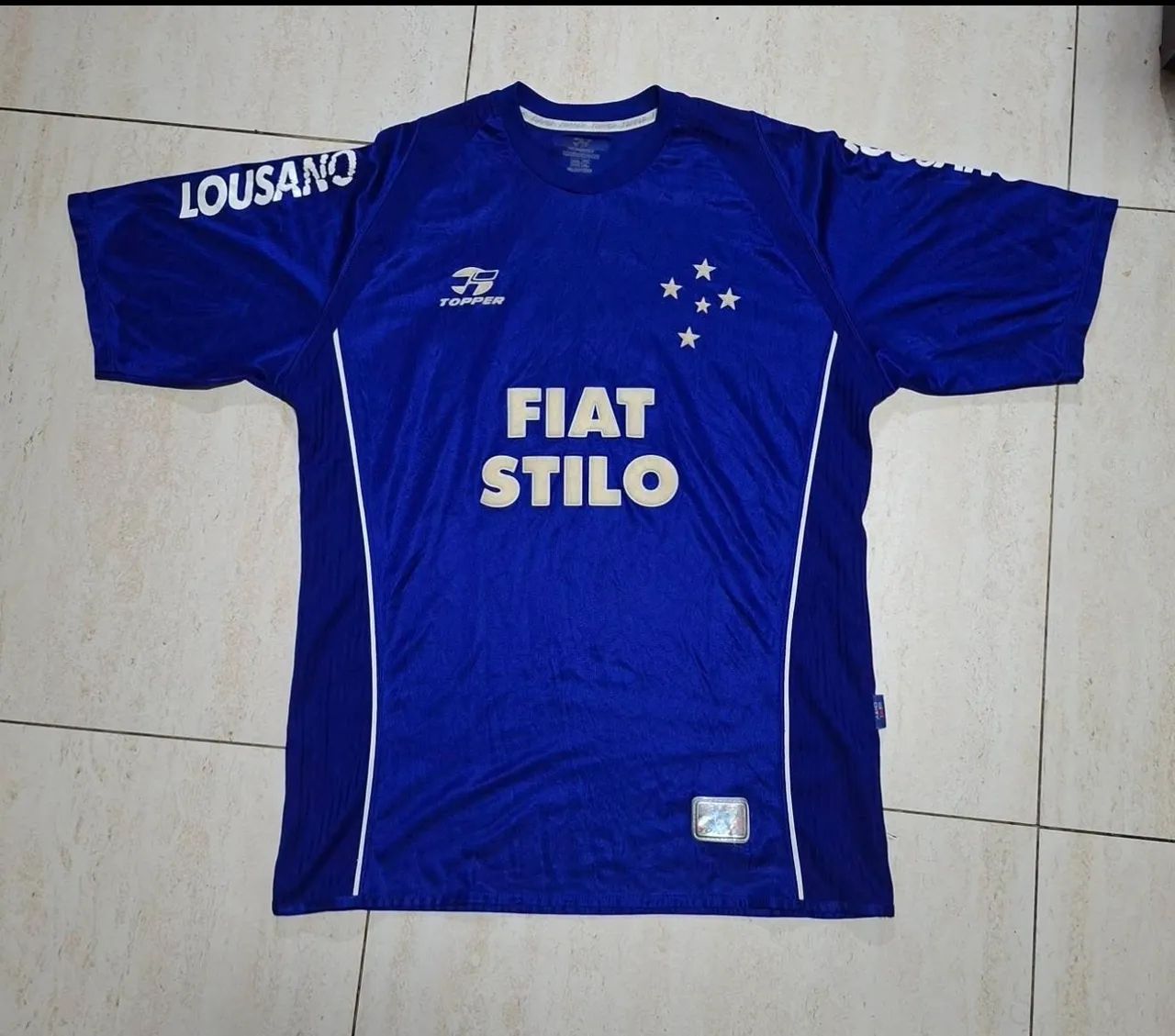 Camisa Cruzeiro 2002 em excelente estado