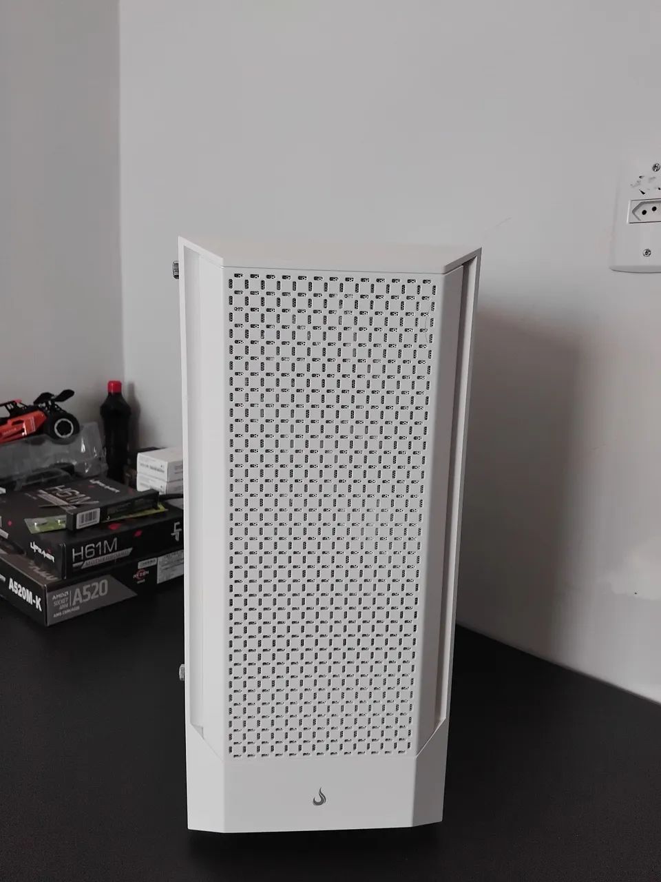 GABINETE RISE MODE WAVE WHITE C/ 3 FANS ARGB - Foto 2