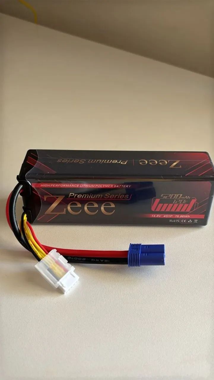 Bateria lipo zeee automodelo 4s 14.8v - Foto 2