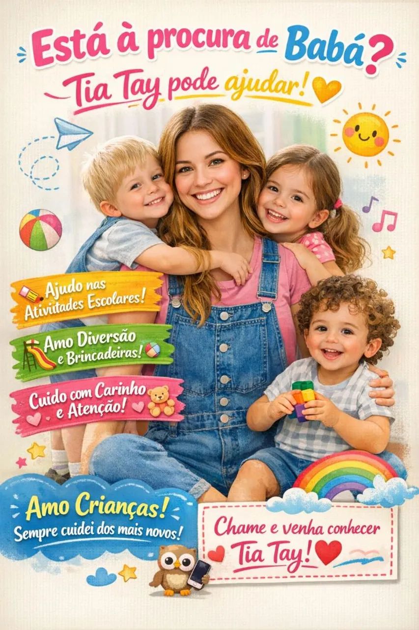 Procurando babá no cohatrac e redondezas?