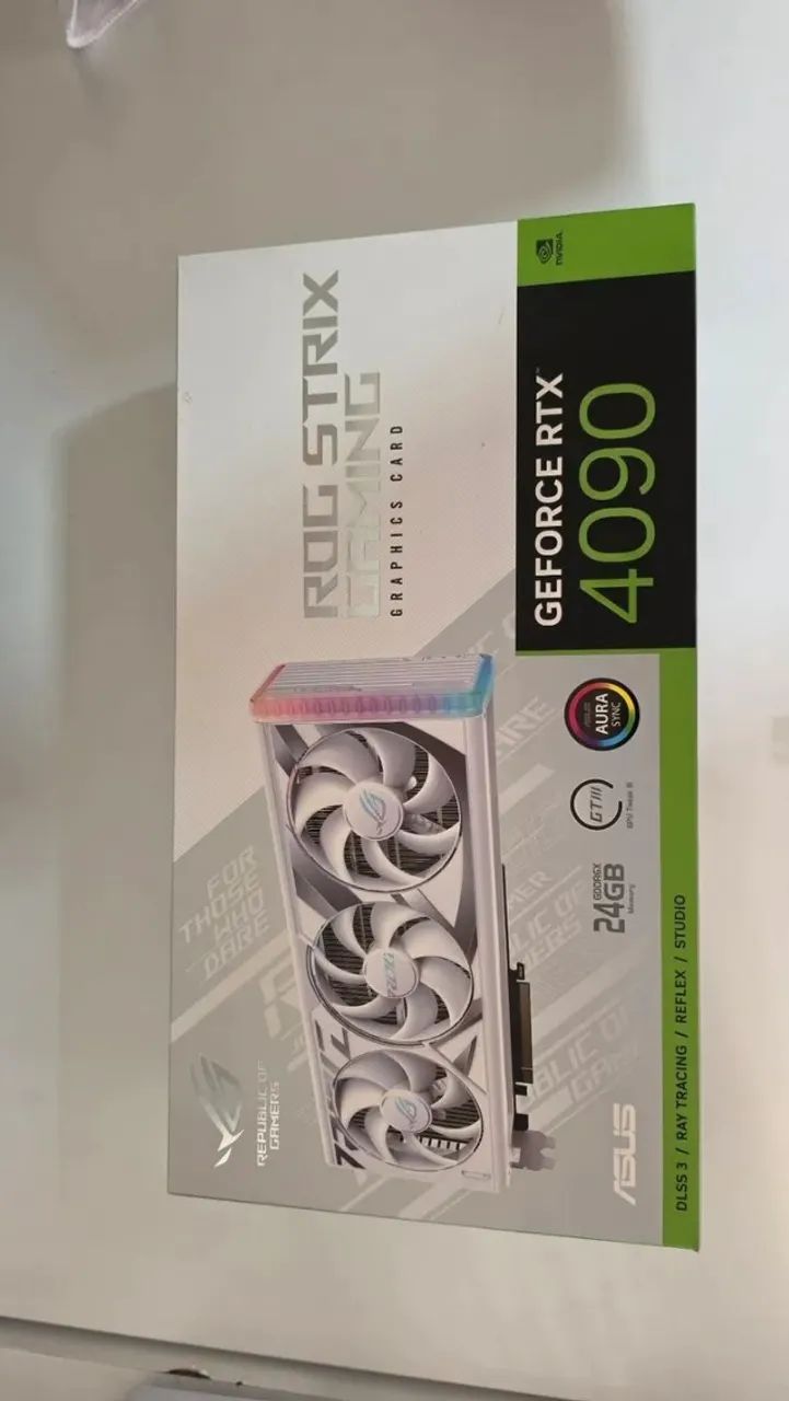 RTX 4090 ROG STRIX BRANCA