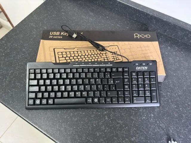 Teclado USB Daten/KMex  KM-2028U pb  - Foto 3