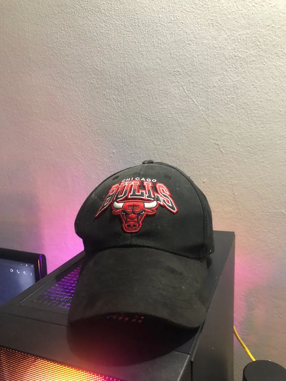 Boné Chicago Bulls NBA Preto Original
