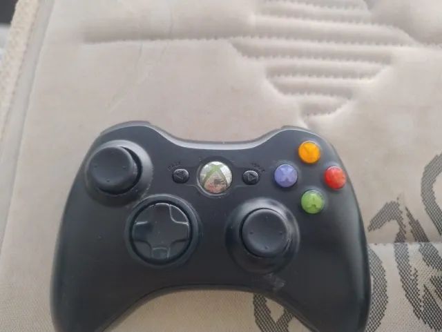 Controle Xbox 360 original sem fio Microsoft.